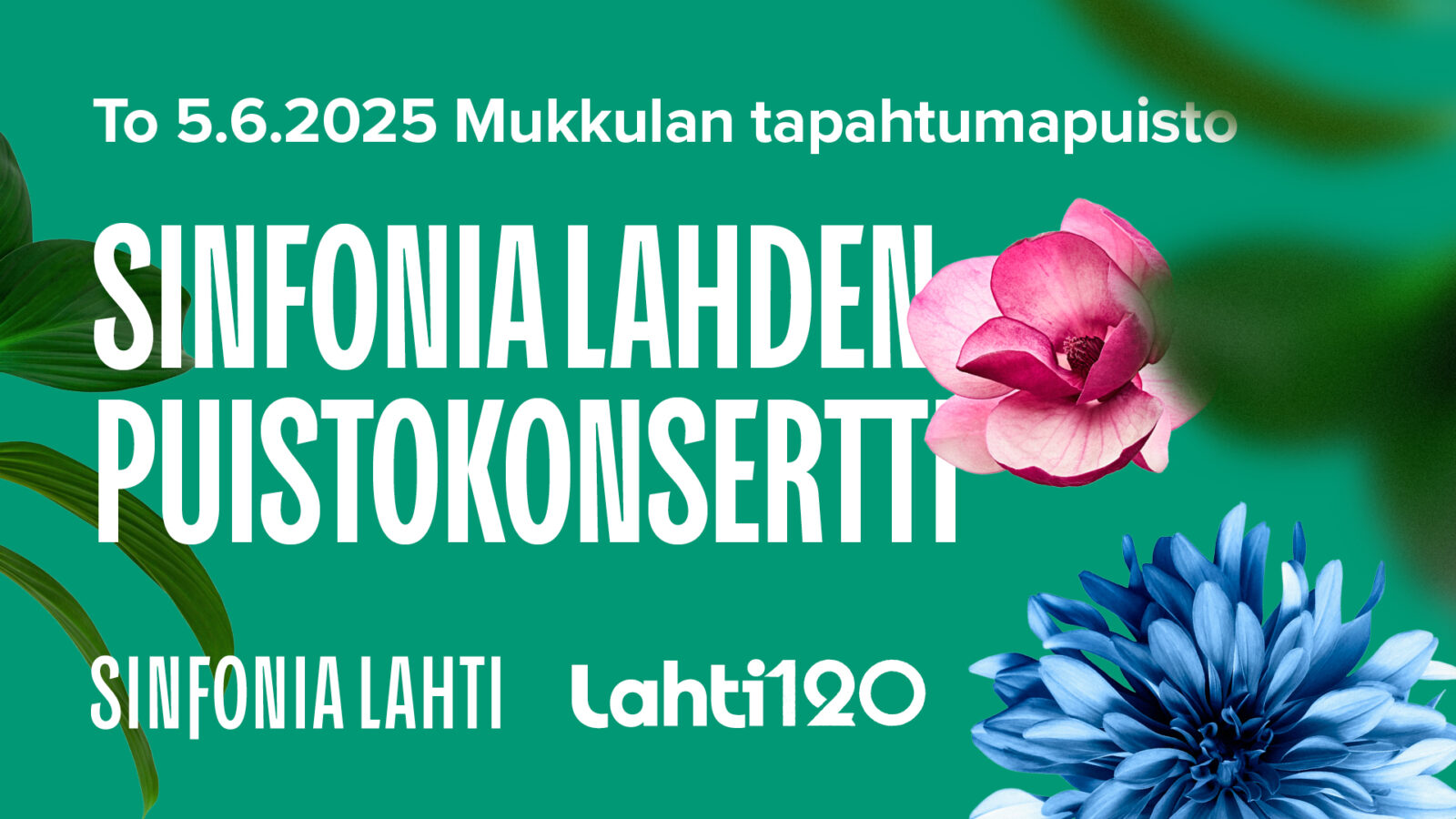 Sinfonia Lahti tuo Sibeliusta Mukkulan tapahtumapuistoon